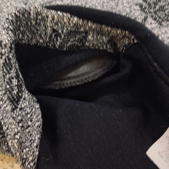 Vtg 80s gray leaf blazer - Picture 7 of 9